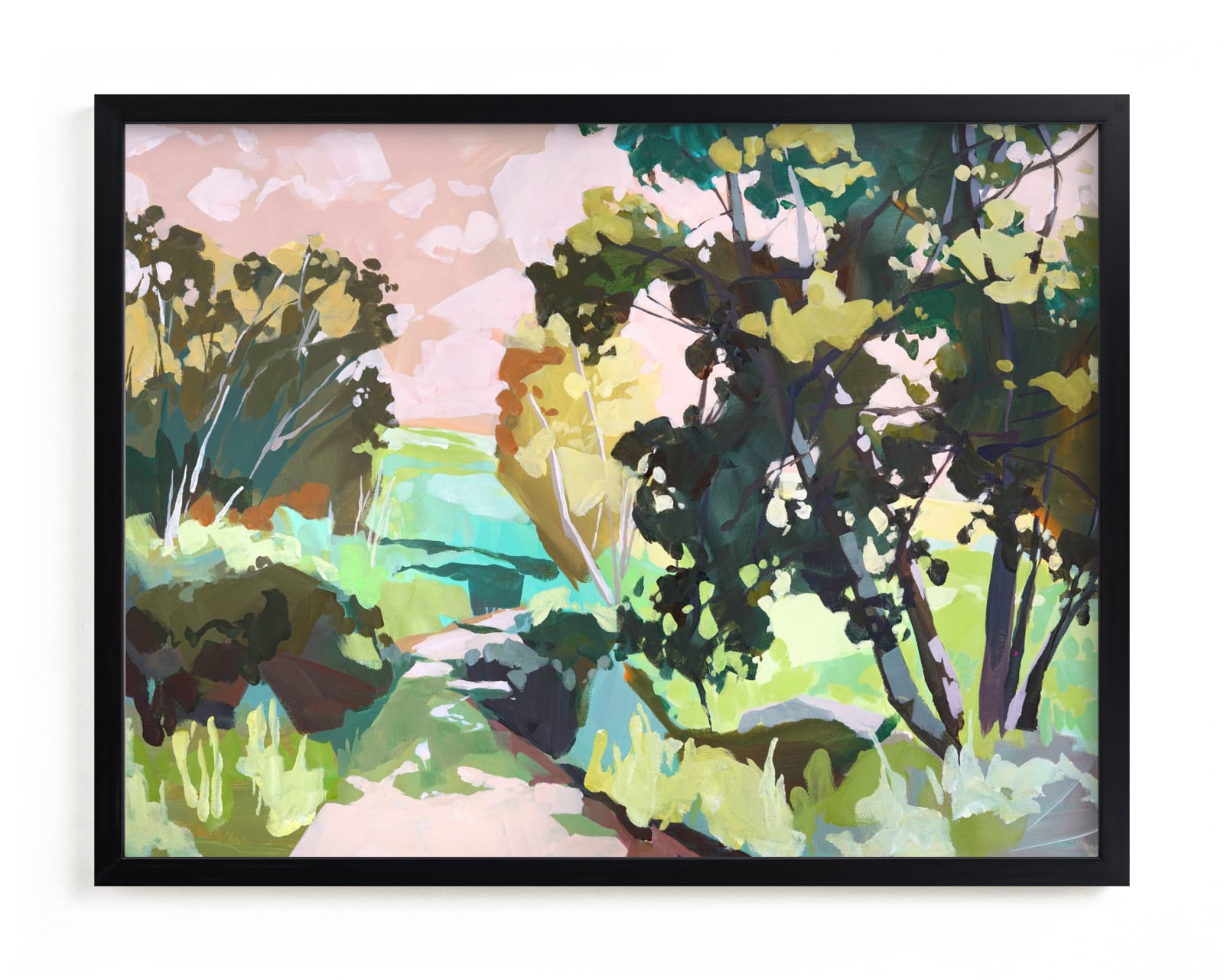 "Dappled Light" - Limited Edition Art Print by Jess Franks in beautiful frame options and a variety of sizes.