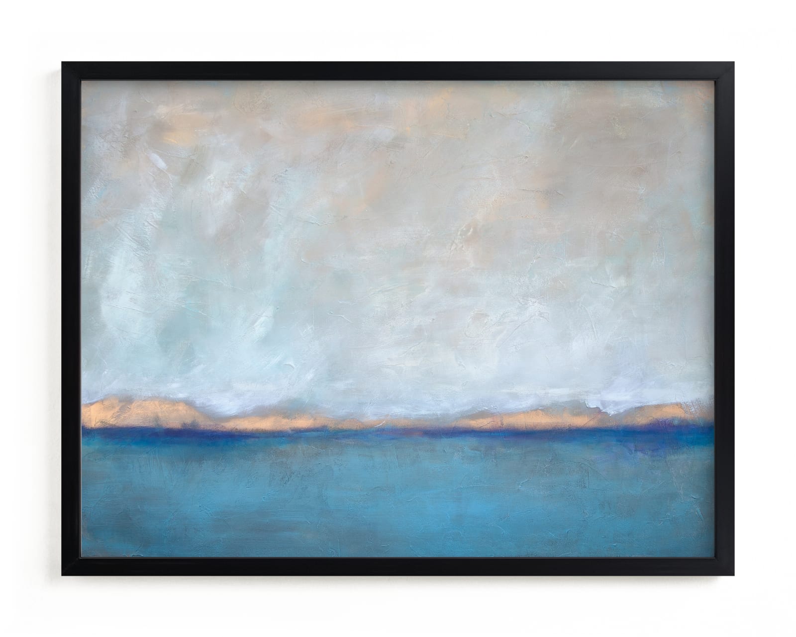 "Linen Coast" - Limited Edition Art Print by Julia Contacessi in beautiful frame options and a variety of sizes.