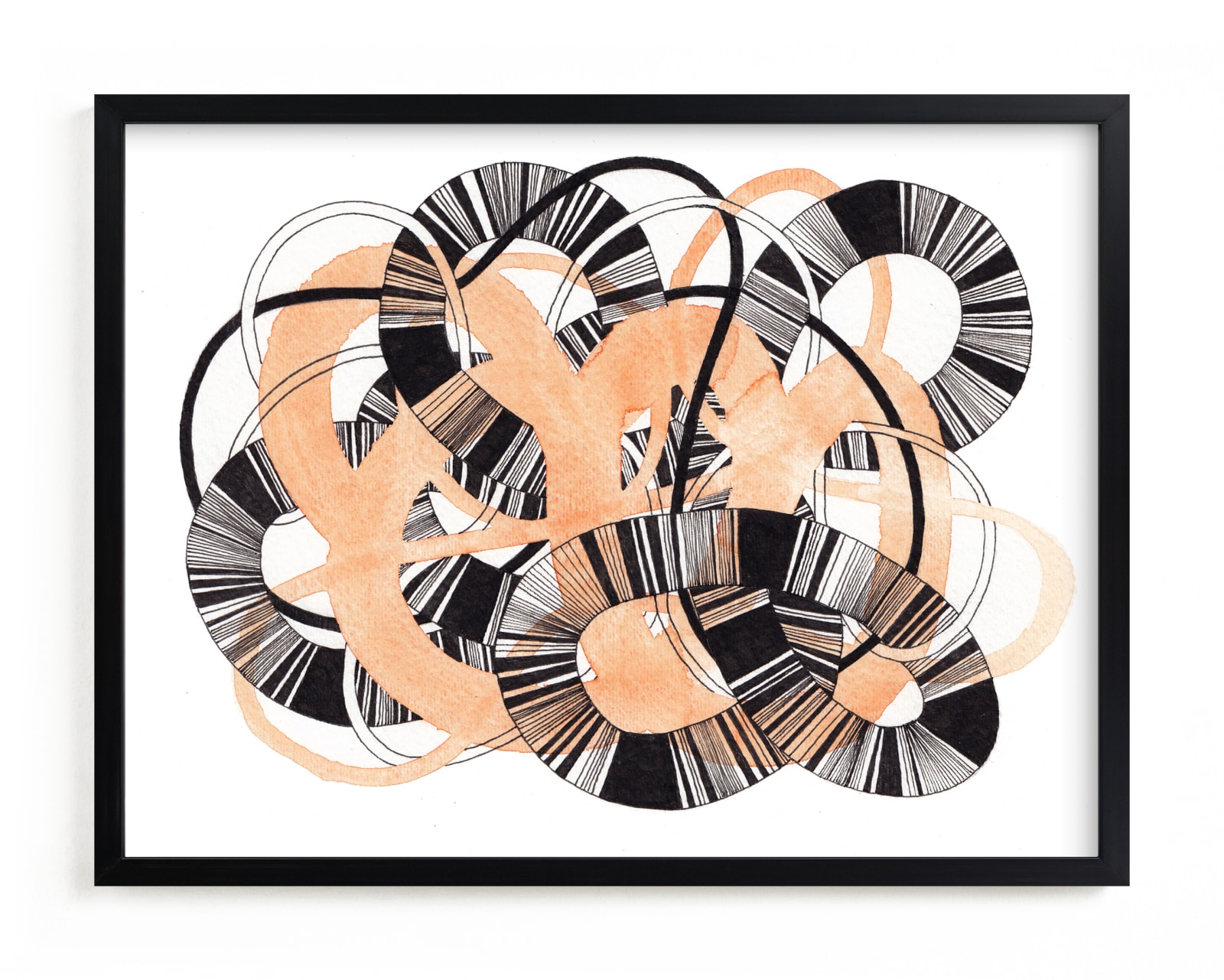"Sandworm 3" - Limited Edition Art Print by Jaime Derringer in beautiful frame options and a variety of sizes.