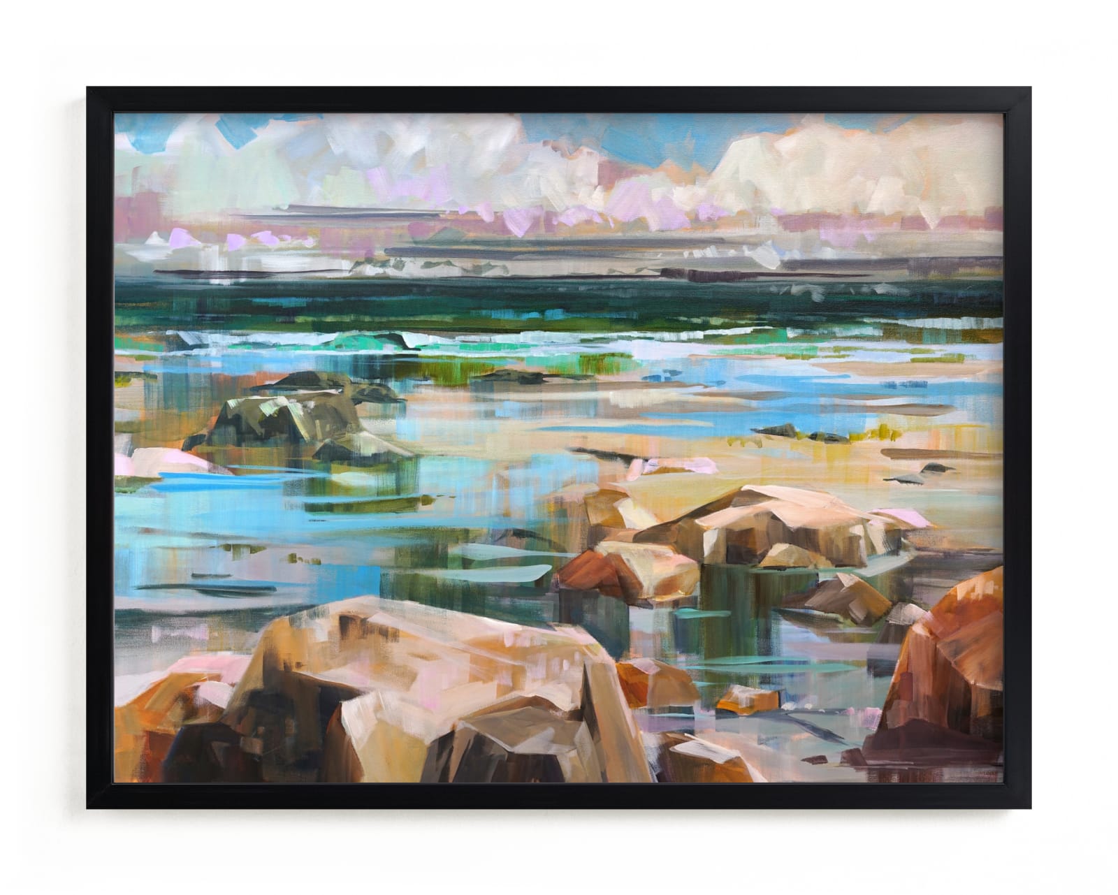 "Turning Tides" - Limited Edition Art Print by Jess Franks in beautiful frame options and a variety of sizes.