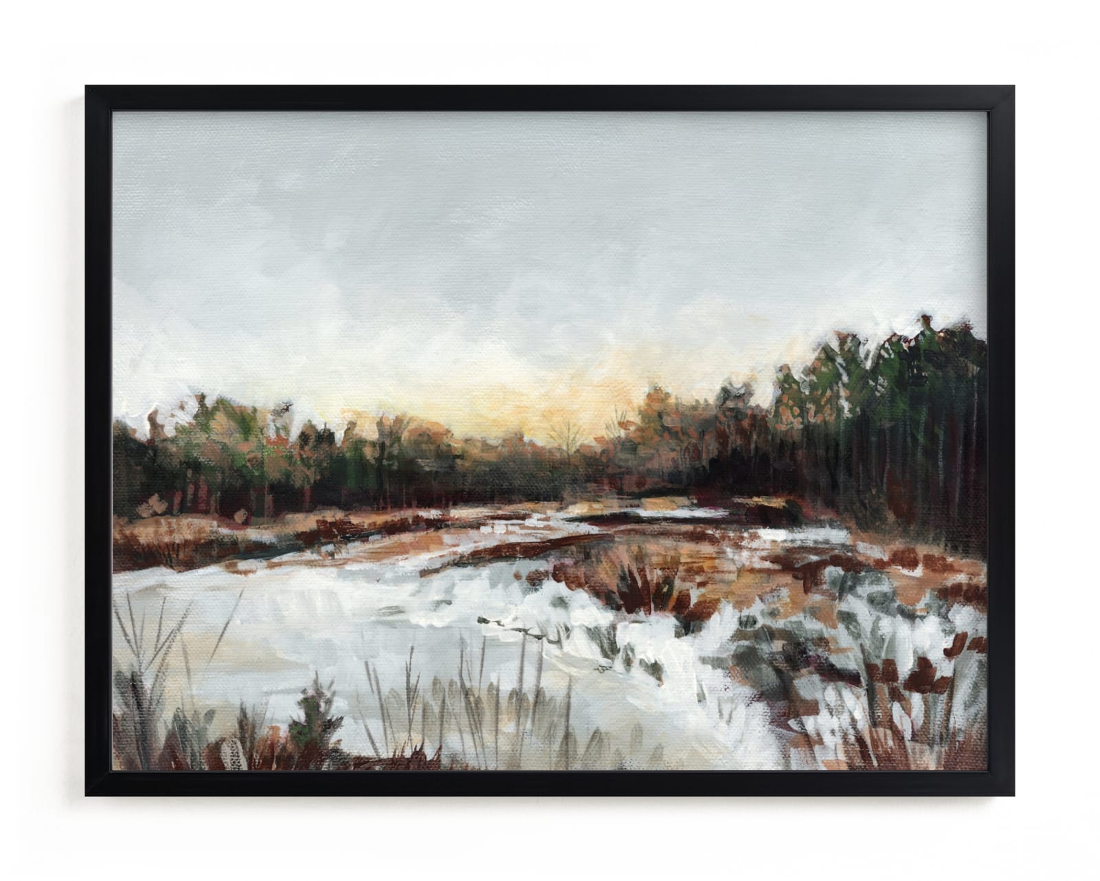"Through The Woods" - Limited Edition Art Print by Lorent and Leif in beautiful frame options and a variety of sizes.