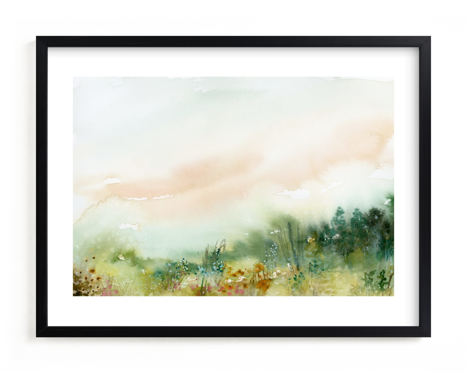 "MeadowLand" - Limited Edition Art Print by Lindsay Megahed in beautiful frame options and a variety of sizes.