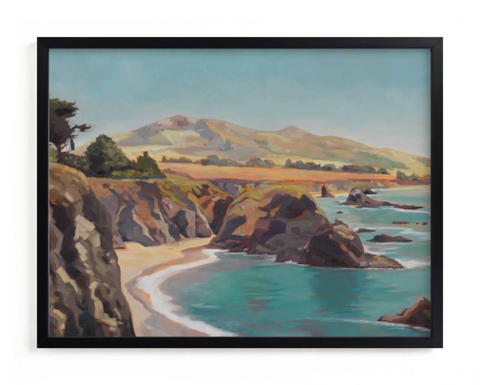 "The Wild Sonoma Coast" - Limited Edition Art Print by Amanda Phelps in beautiful frame options and a variety of sizes.