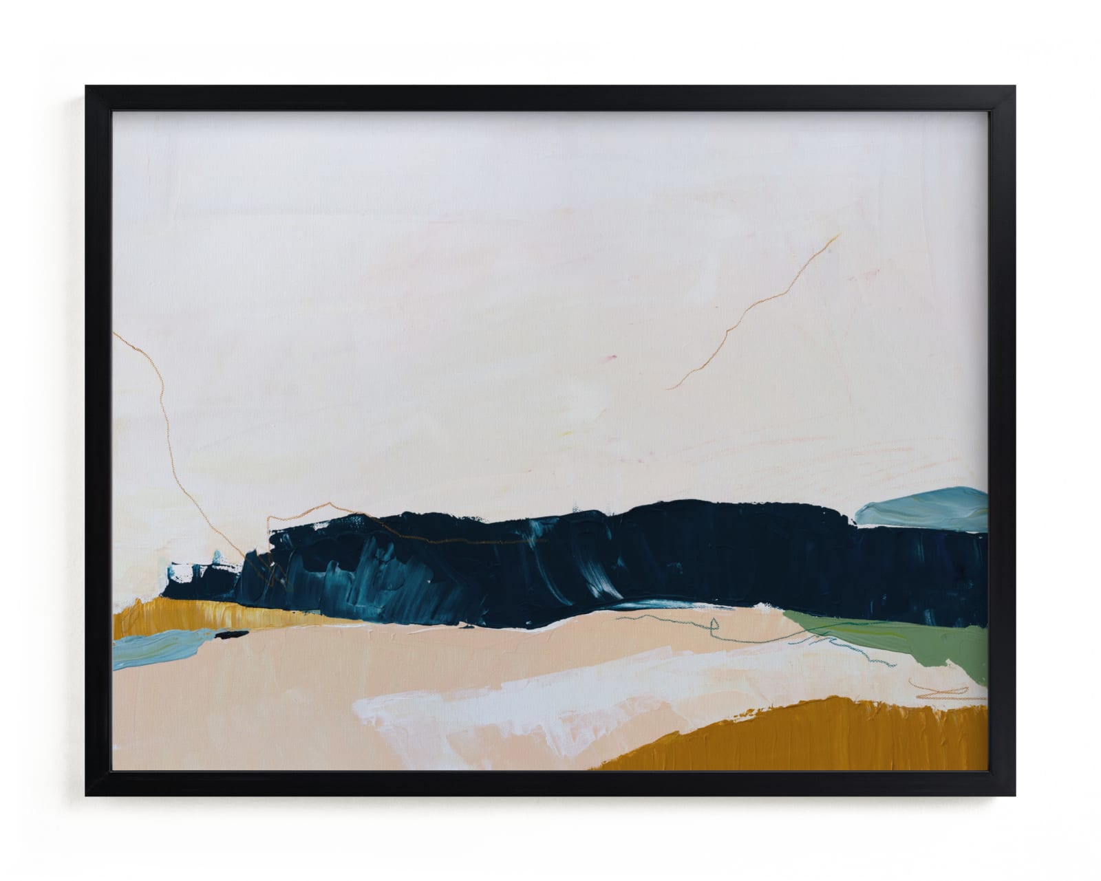 "Moving Mountains II" - Limited Edition Art Print by Kayla King in beautiful frame options and a variety of sizes.