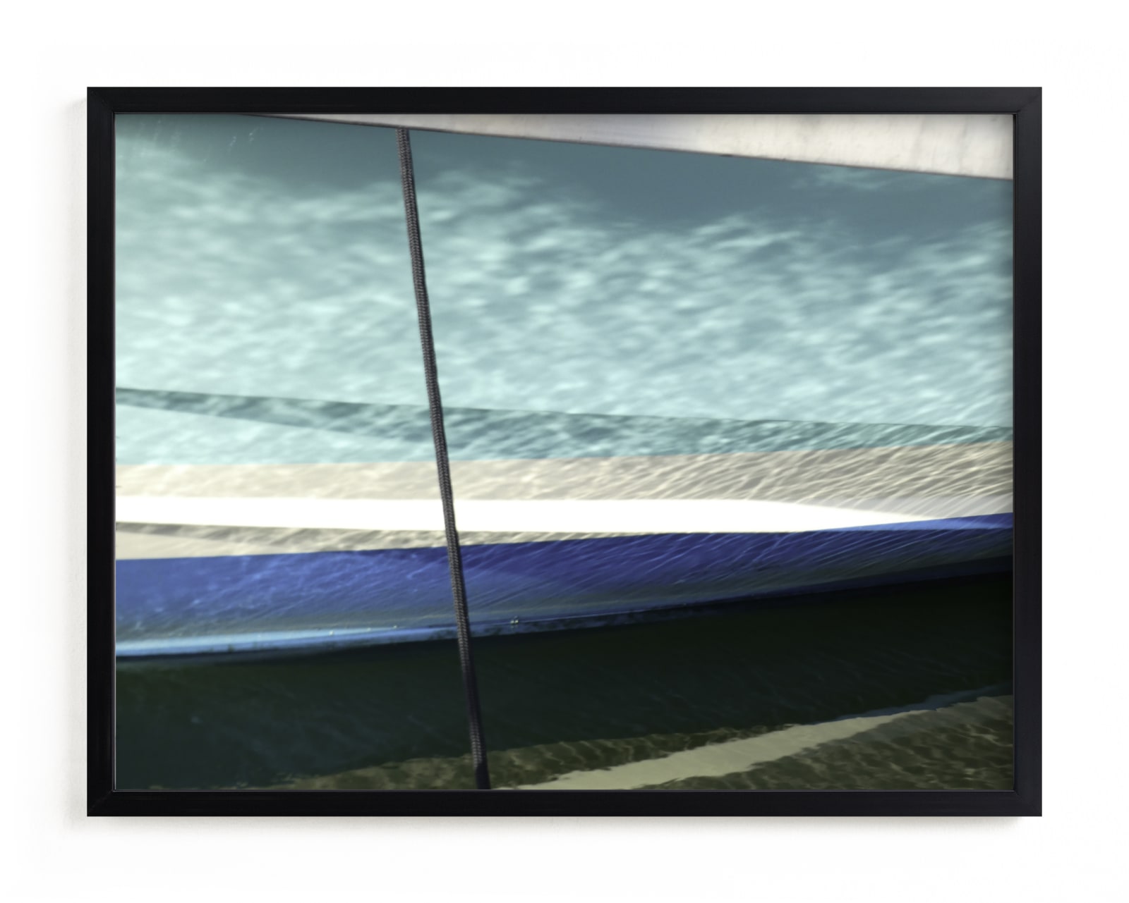 "Boat Hull, Maine" - Limited Edition Art Print by Annie Seaton in beautiful frame options and a variety of sizes.