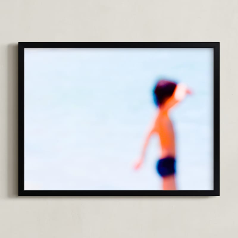 "Sdot Yam beach" - Limited Edition Art Print by Tal Paz-Fridman in beautiful frame options and a variety of sizes.