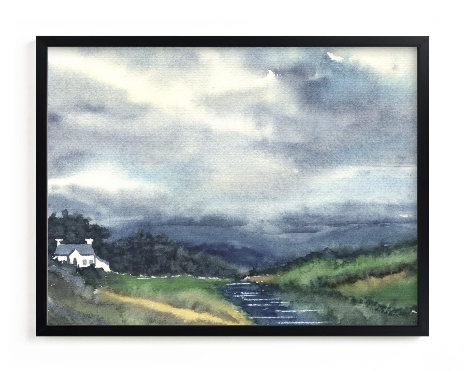 "Cloud Symphony Donegal Ireland" - Limited Edition Art Print by Eva Marion in beautiful frame options and a variety of sizes.