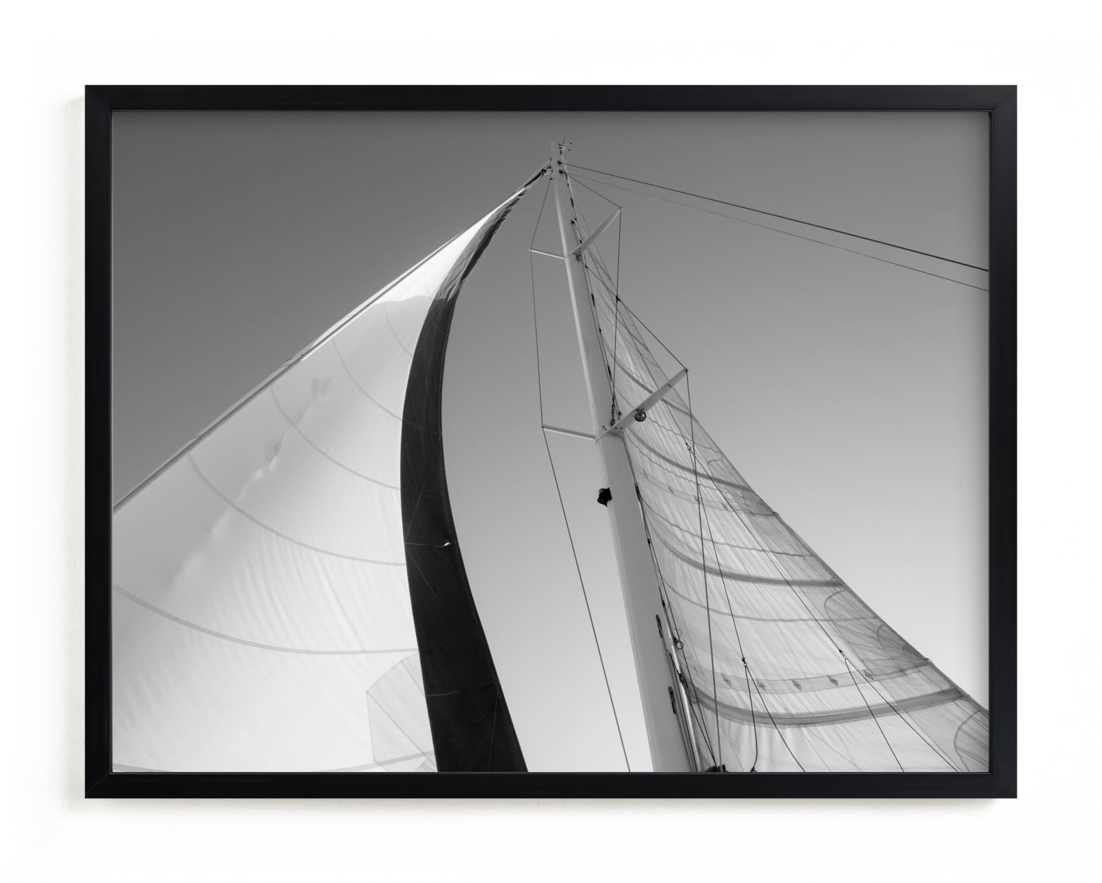 "Sail with Me" - Grownup Open Edition Non-custom Art Print by Crystal Lynn Collins in beautiful frame options and a variety of sizes.