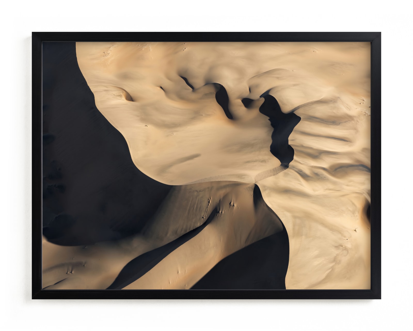"Morning Dunes" - Grownup Open Edition Non-custom Art Print by Gabrial Reising in beautiful frame options and a variety of sizes.