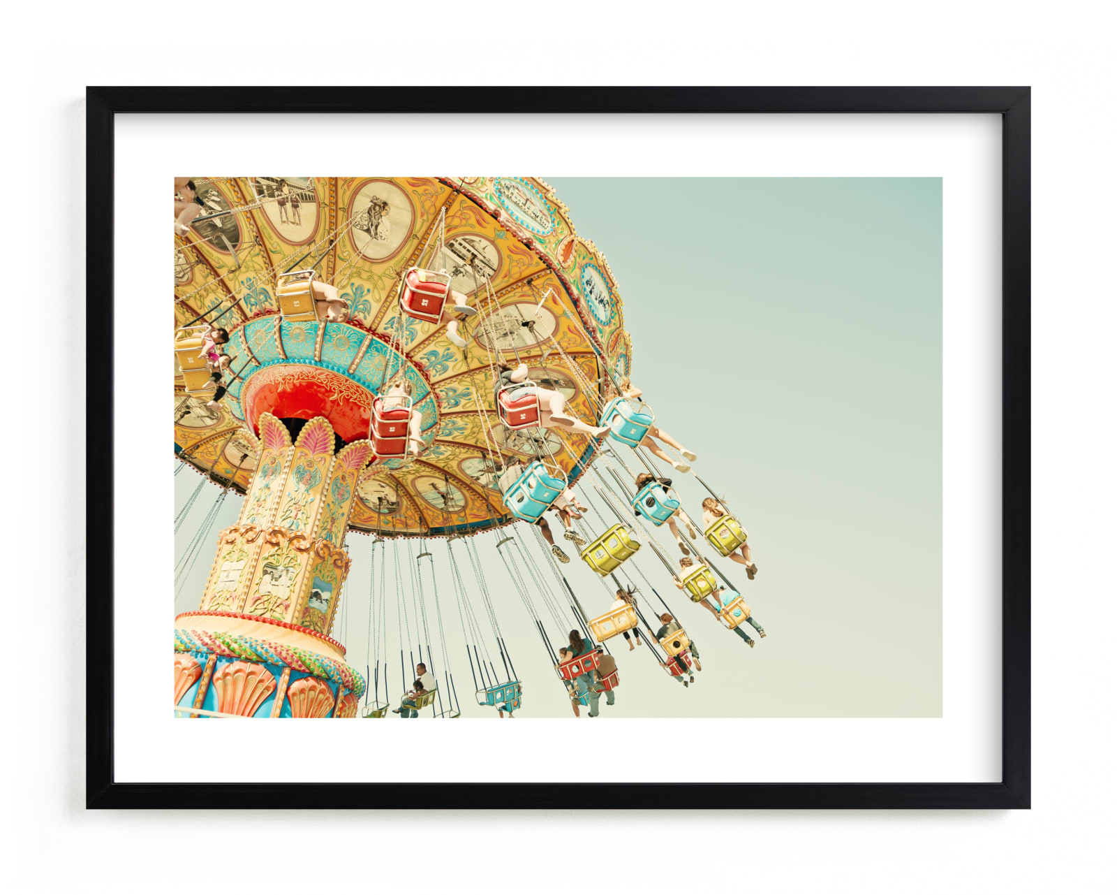"You Spin Me" - Limited Edition Art Print by Irene Suchocki in beautiful frame options and a variety of sizes.