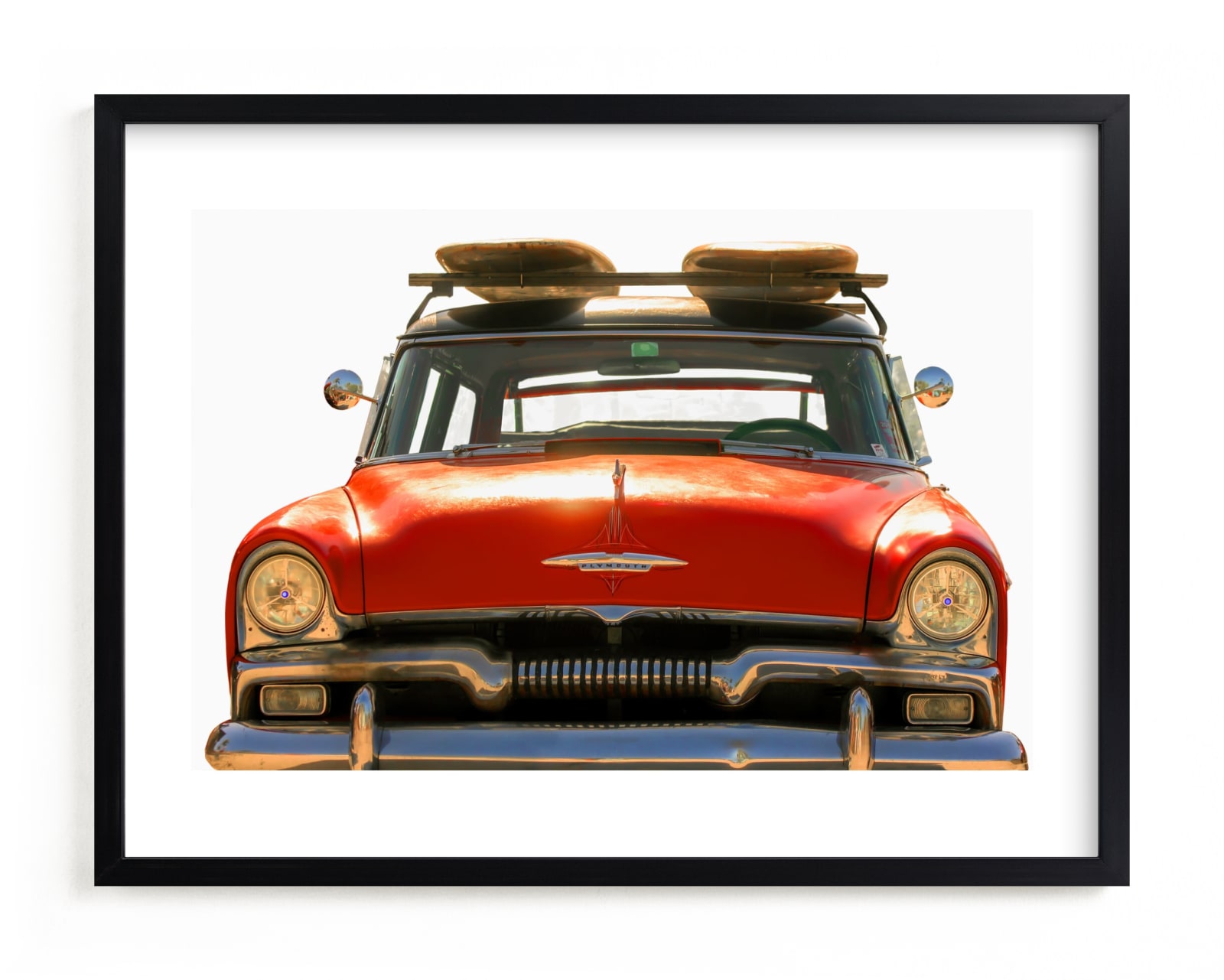 "Surfing Since 1955" - Limited Edition Art Print by Carole Crohan - CaroleeXpressions in beautiful frame options and a variety of sizes.