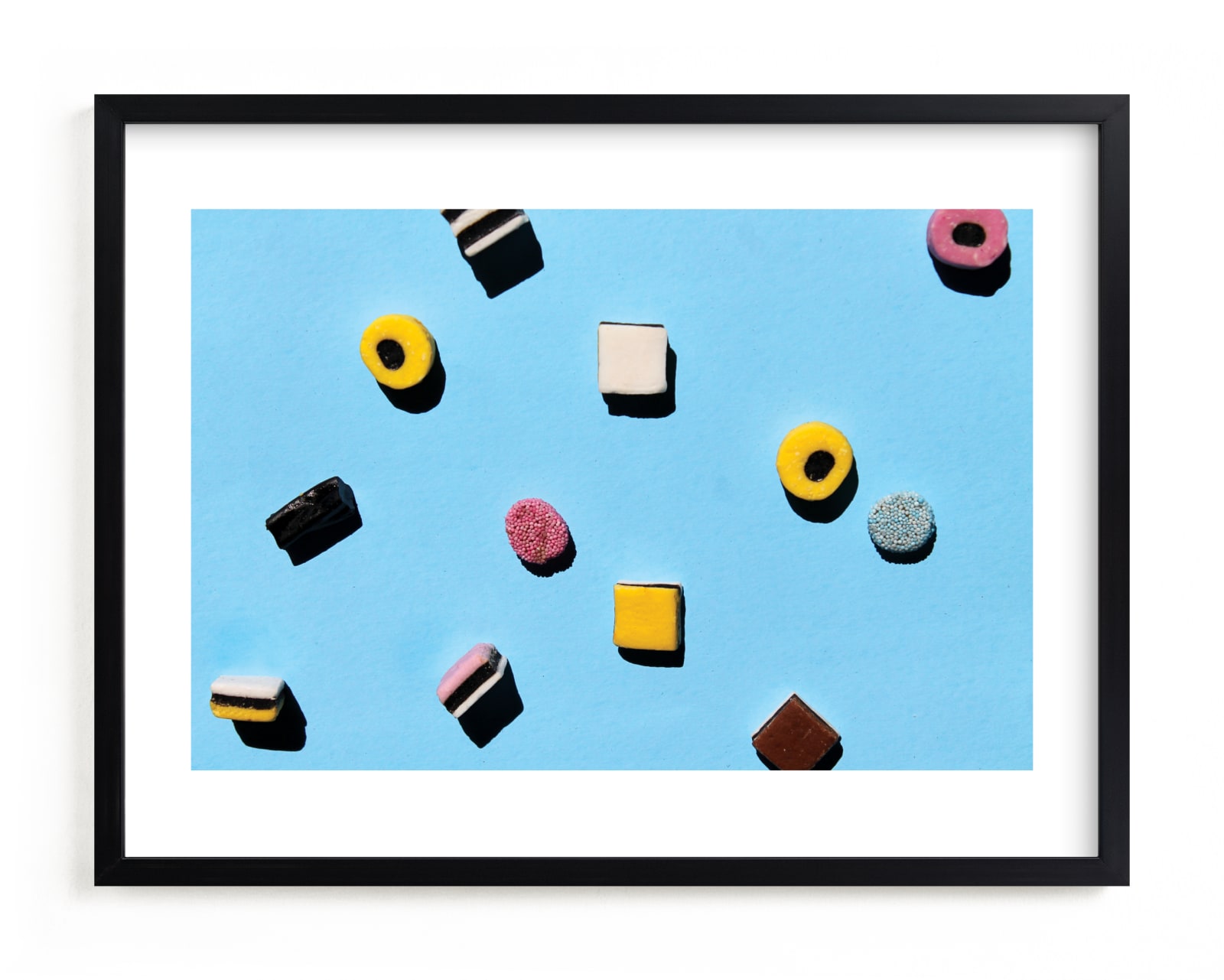 "Liquorice" - Limited Edition Art Print by Laura Garner in beautiful frame options and a variety of sizes.
