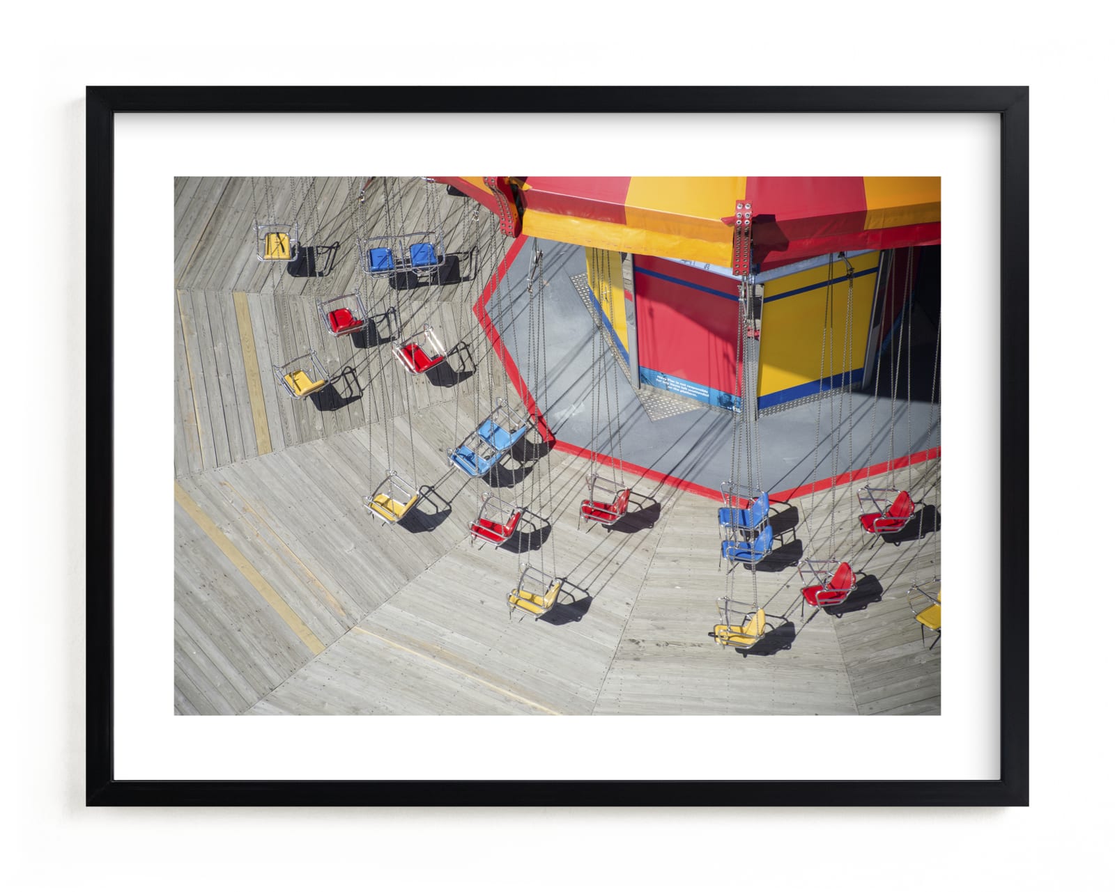 "Swings in Spring" - Limited Edition Art Print by Caitlyn Zientara in beautiful frame options and a variety of sizes.
