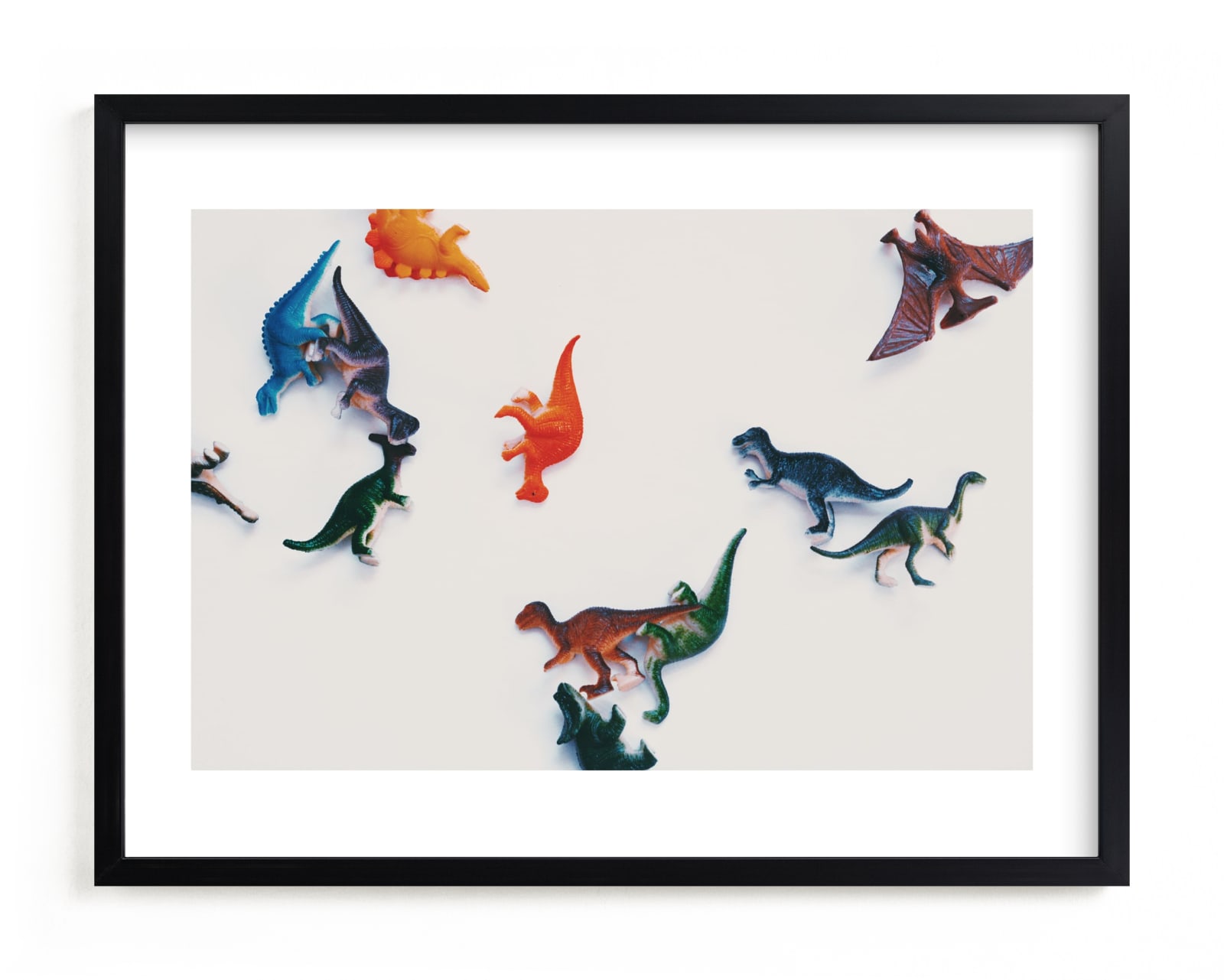 "dinosaurs" - Limited Edition Art Print by Morgan Kendall in beautiful frame options and a variety of sizes.