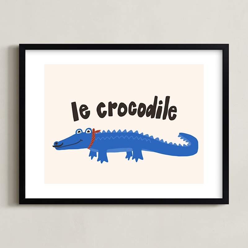 French Crocodile by Morgan Kendall