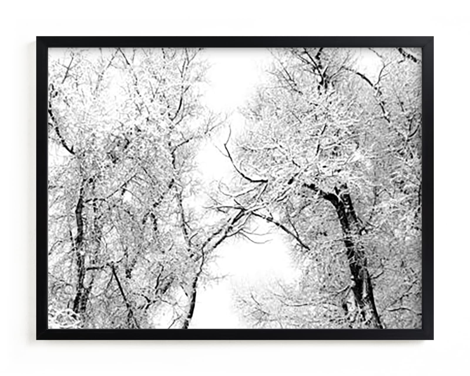 "Silent Storm" - Art Print by Leslie Le Coq in beautiful frame options and a variety of sizes.