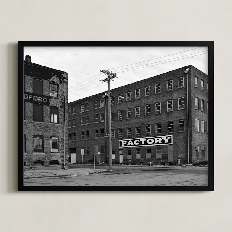 Factory in Monochrome