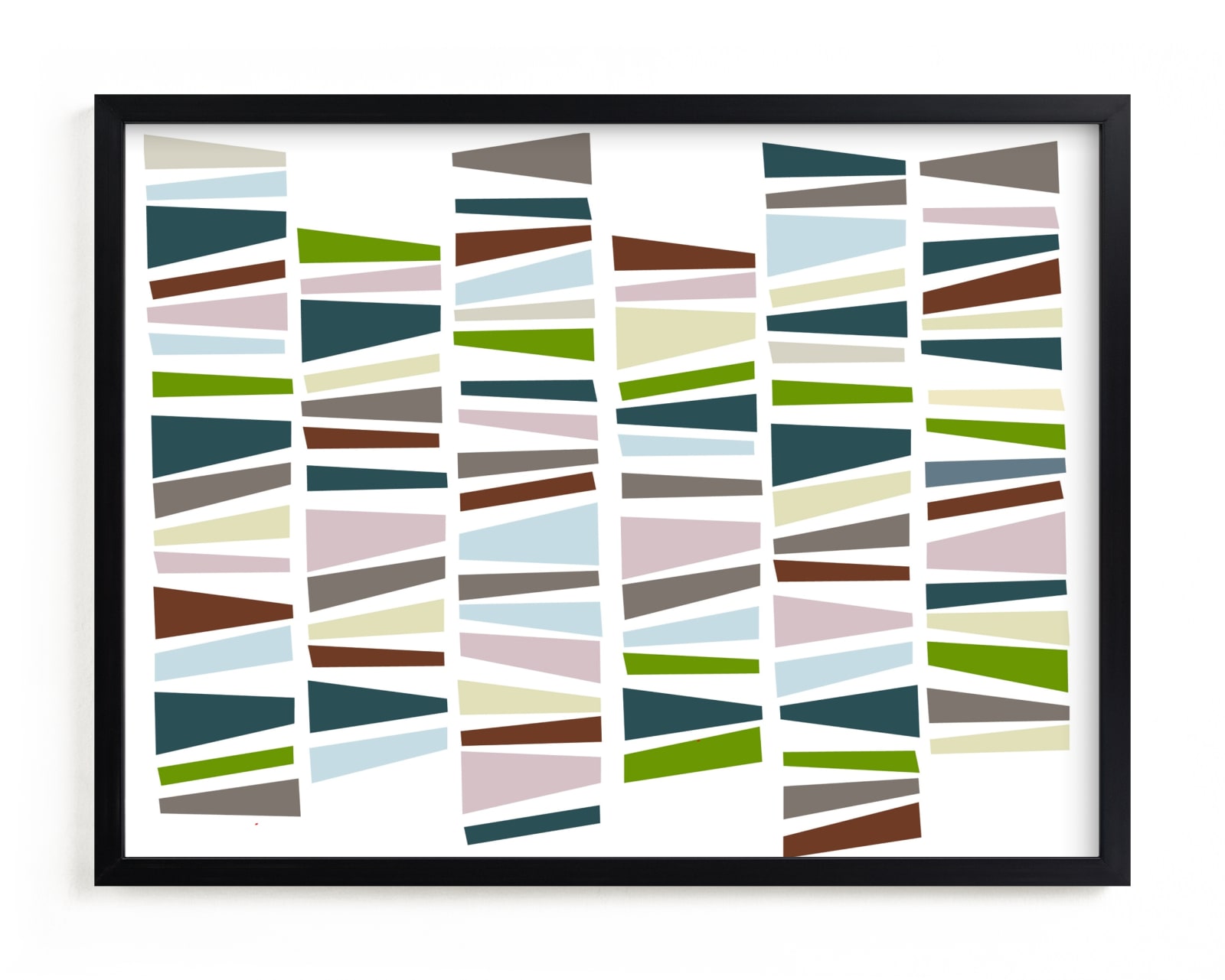 "Strada" - Art Print by Lisa Samartino Design in beautiful frame options and a variety of sizes.