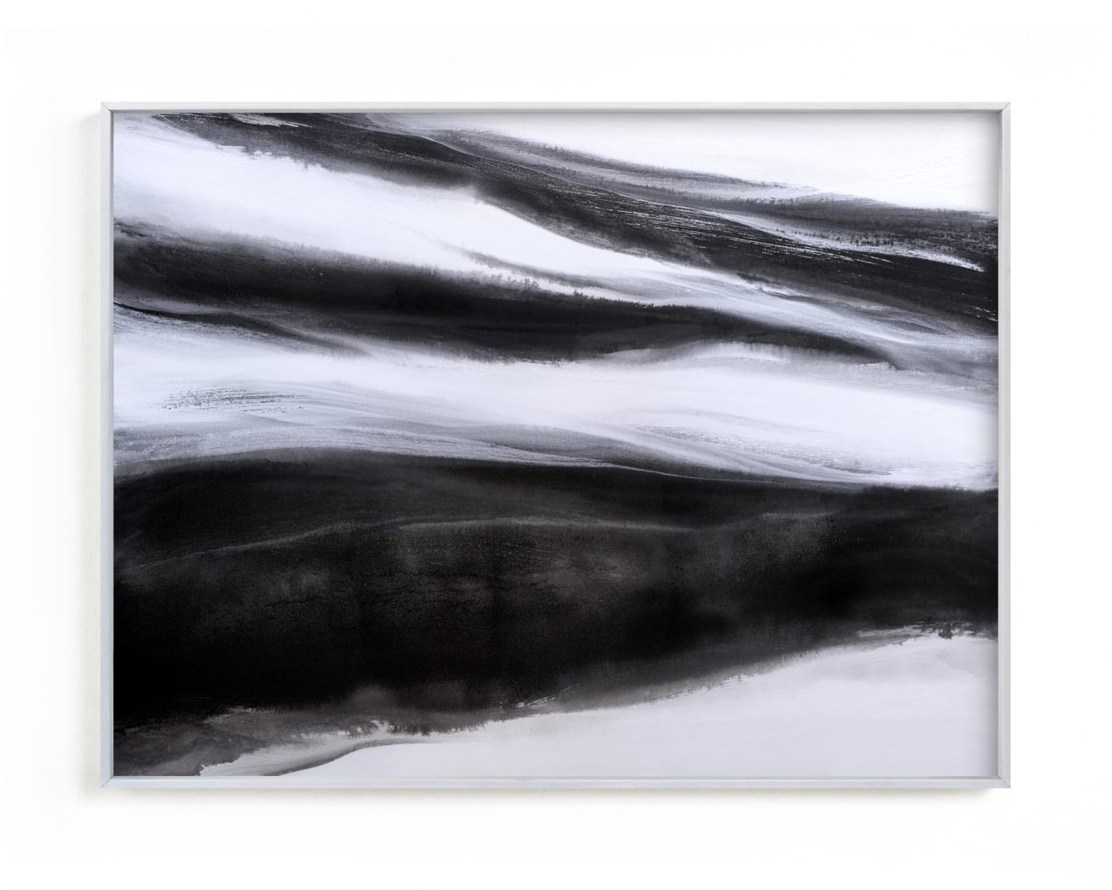 "Black Tie Silver" - Limited Edition Art Print by Teodora Guererra in beautiful frame options and a variety of sizes.