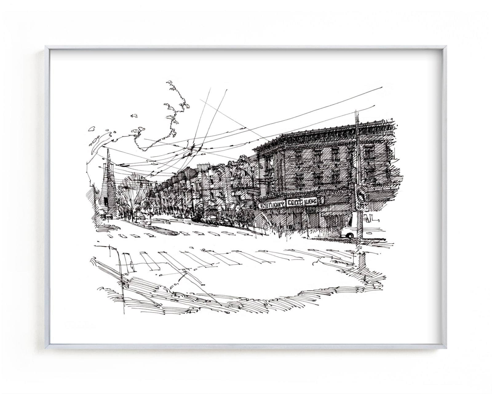 "North Beach 1" - Art Print by IMG_101 in beautiful frame options and a variety of sizes.