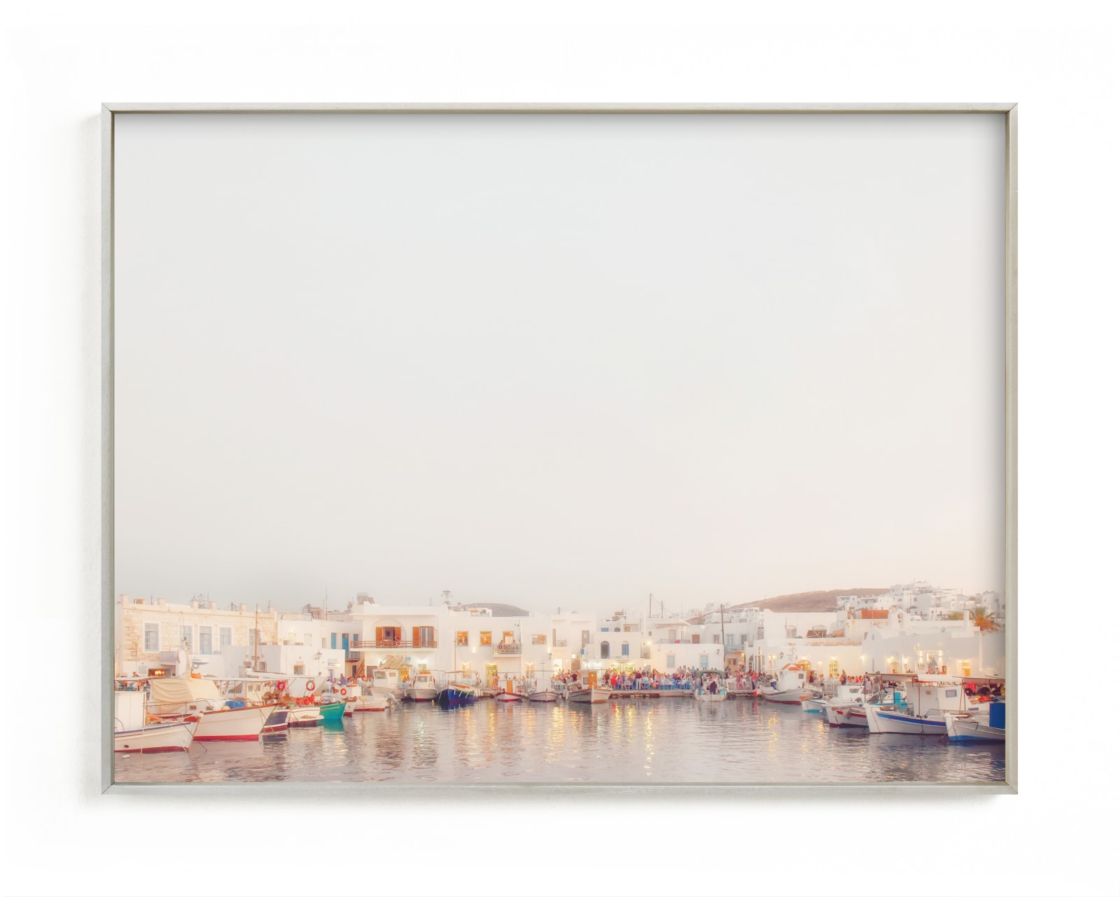 "Evening in Greece" - Limited Edition Art Print by Gabrial Reising in beautiful frame options and a variety of sizes.