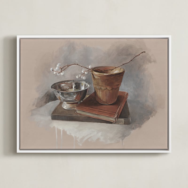 "Tallow Berries" - Limited Edition Art Print by Lorent and Leif in beautiful frame options and a variety of sizes.