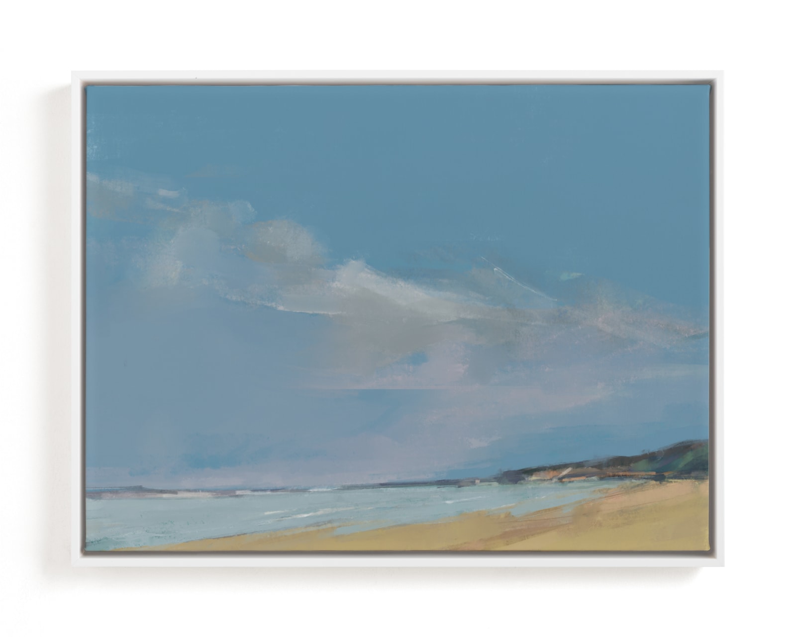 "Coastal Cloud" - Limited Edition Art Print by Eric Ransom in beautiful frame options and a variety of sizes.