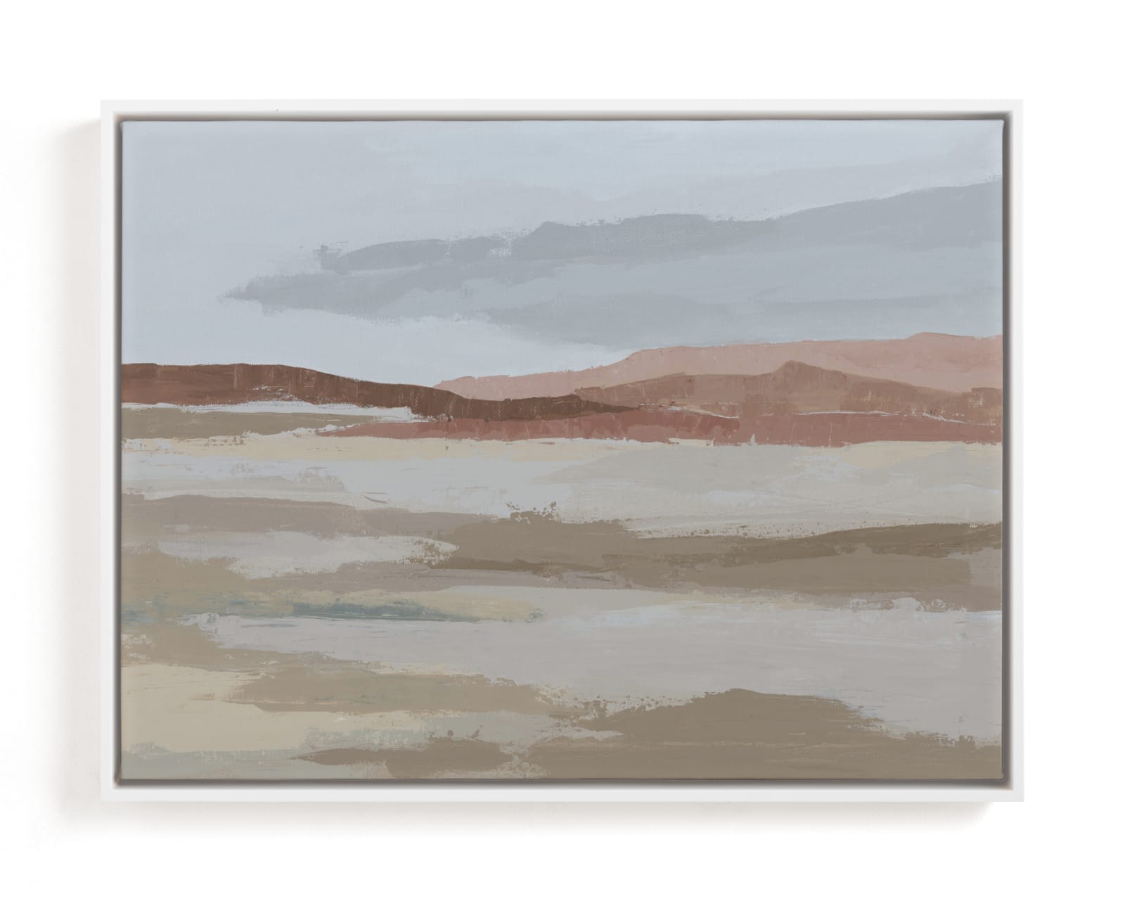 "Blushing Expanse" - Limited Edition Art Print by Kati Ramer in beautiful frame options and a variety of sizes.