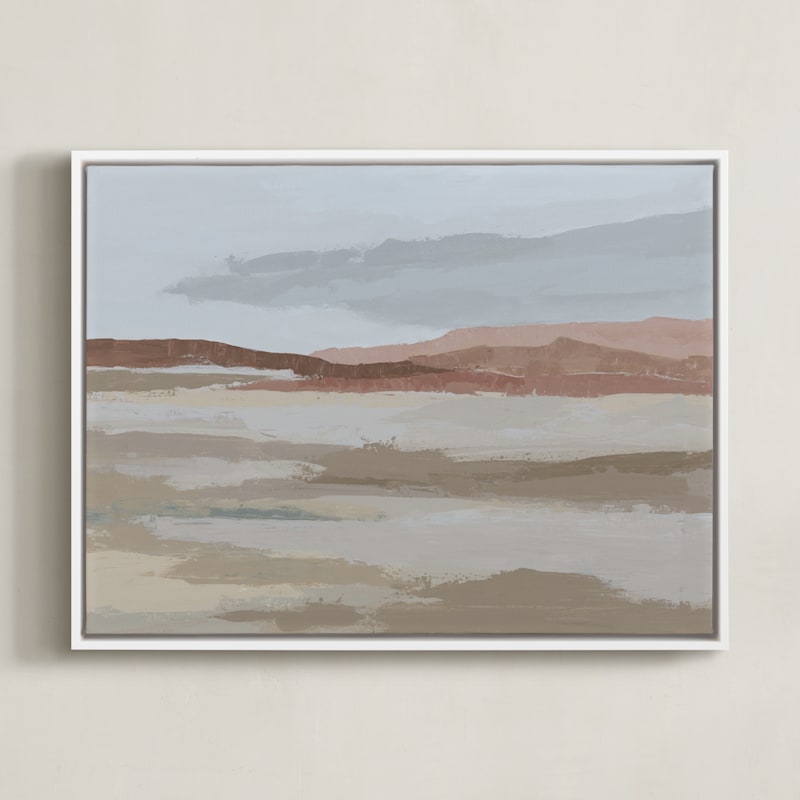 "Blushing Expanse" - Limited Edition Art Print by Kati Ramer in beautiful frame options and a variety of sizes.