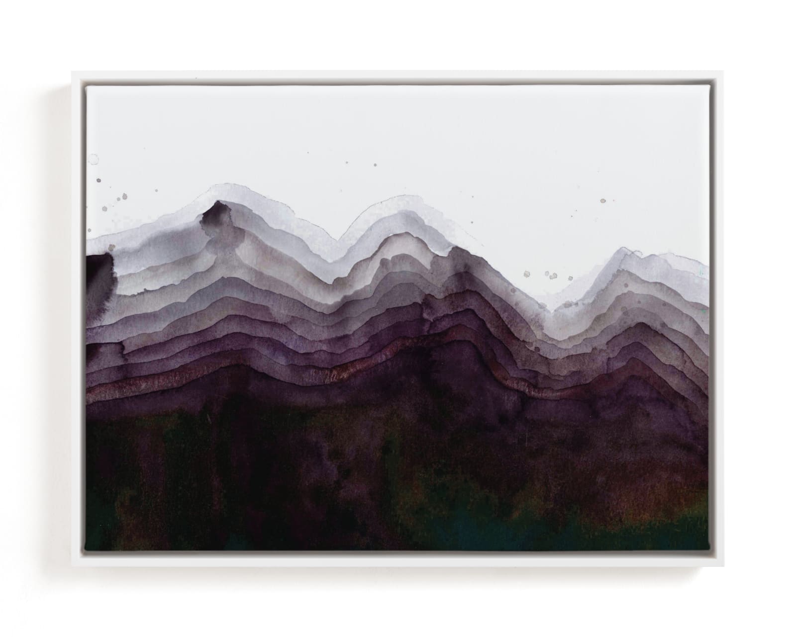 "The Mountain Side" - Limited Edition Art Print by Kelsey McNatt in beautiful frame options and a variety of sizes.