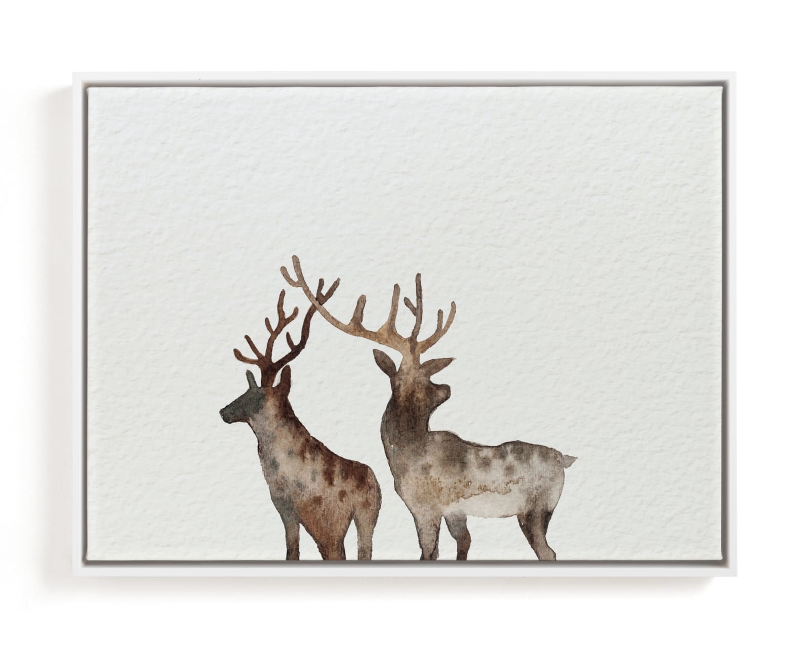 "Merry Christmas, Comet & Cupid " - Limited Edition Art Print by jinseikou in beautiful frame options and a variety of sizes.