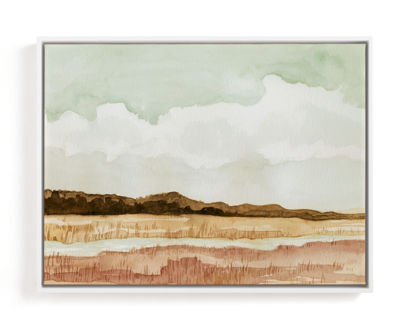 "Wetland" - Limited Edition Art Print by Field and Sky in beautiful frame options and a variety of sizes.