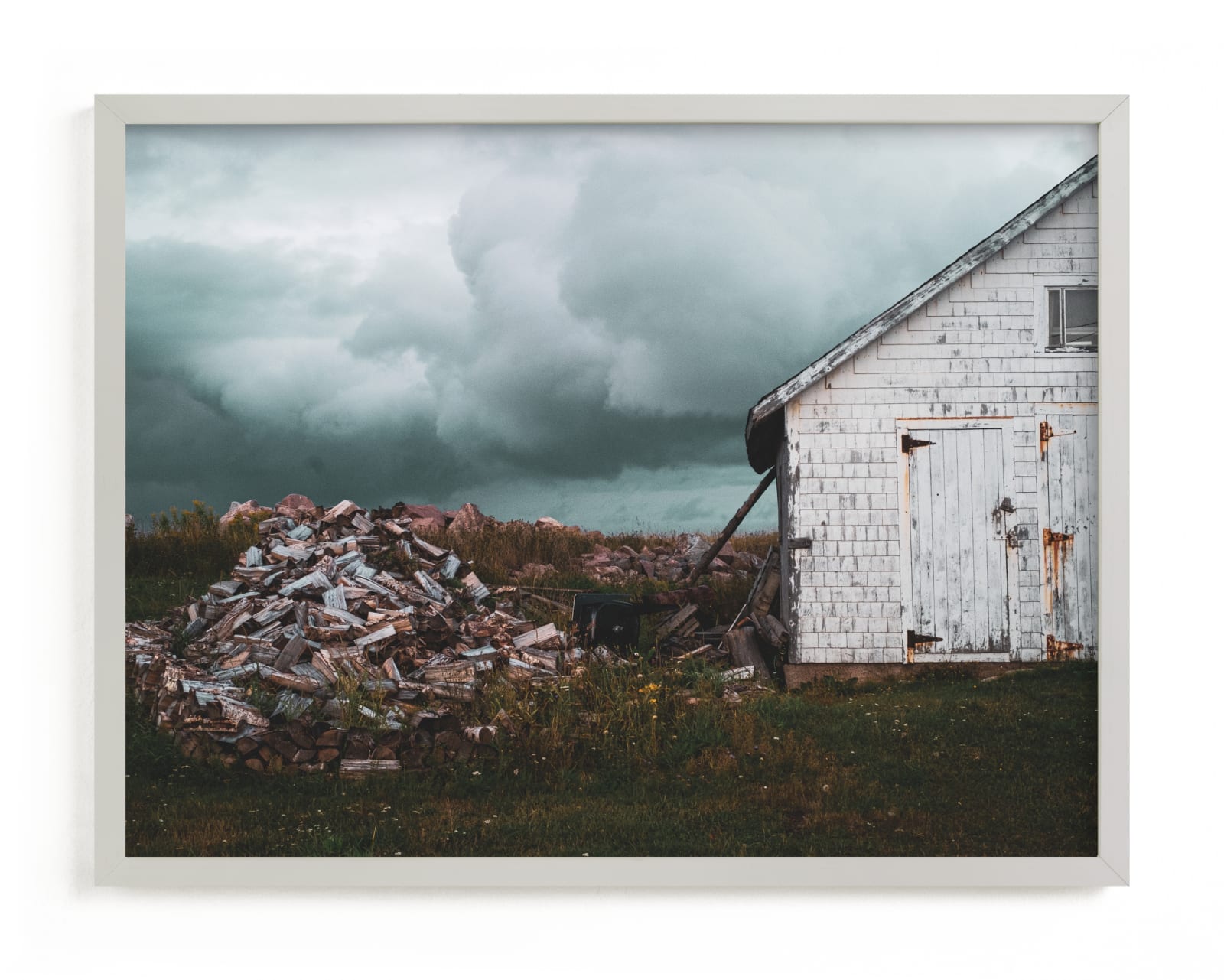 "Ominous" - Limited Edition Art Print by Heather Cairl in beautiful frame options and a variety of sizes.