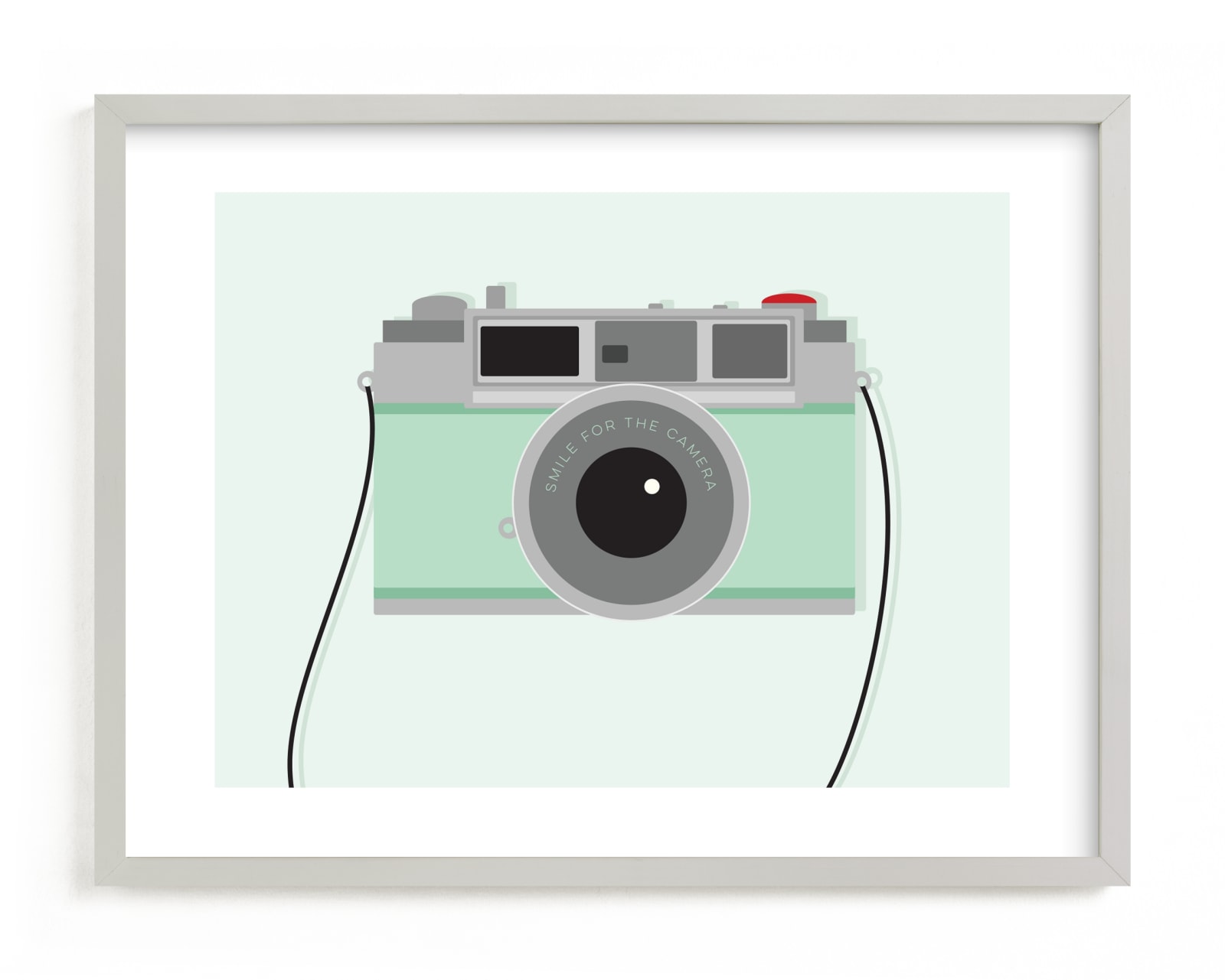 "Smile for the Camera" - Limited Edition Art Print by Sarah Cohn in beautiful frame options and a variety of sizes.