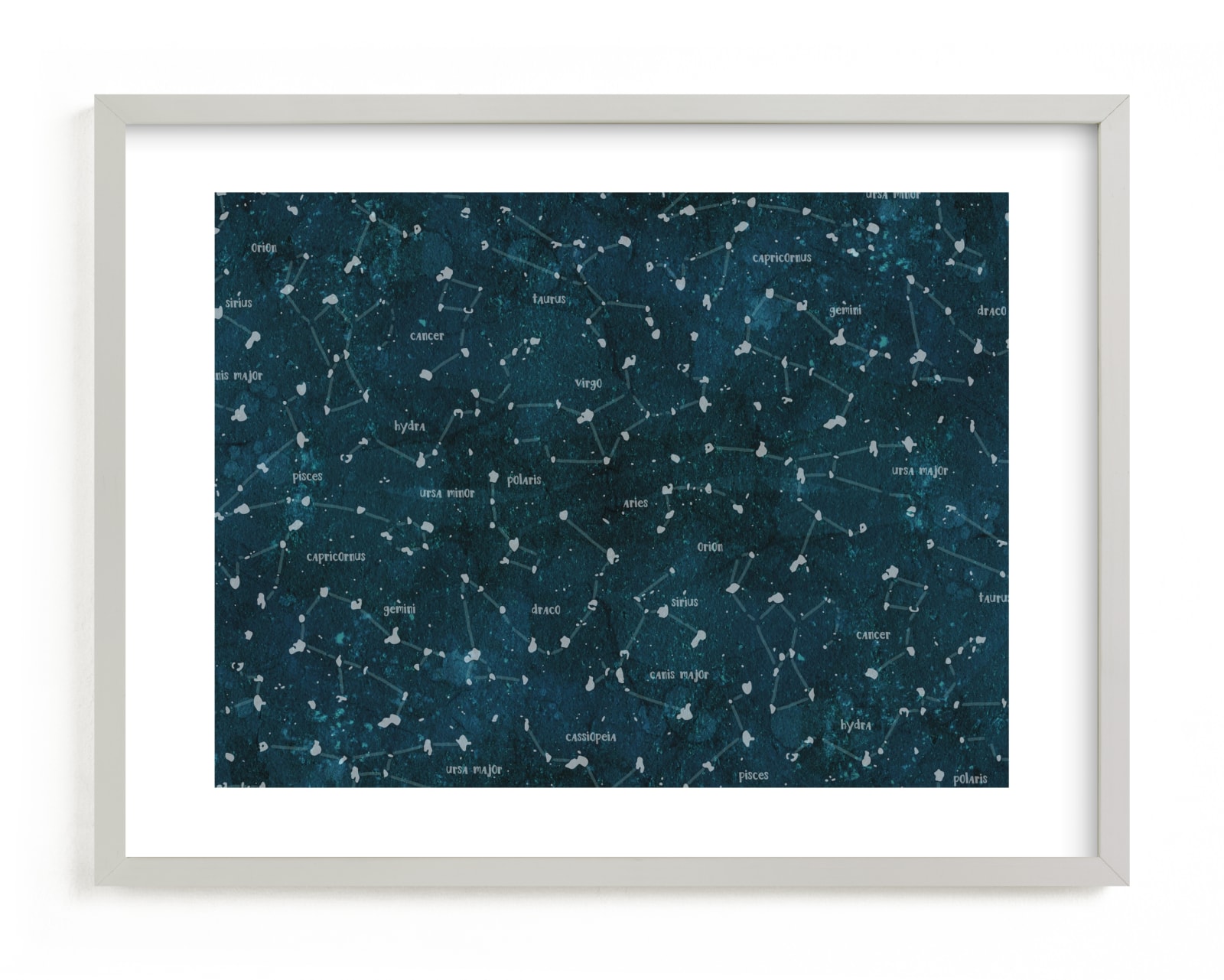 "Deep Space" - Limited Edition Art Print by Meggy Masters in beautiful frame options and a variety of sizes.