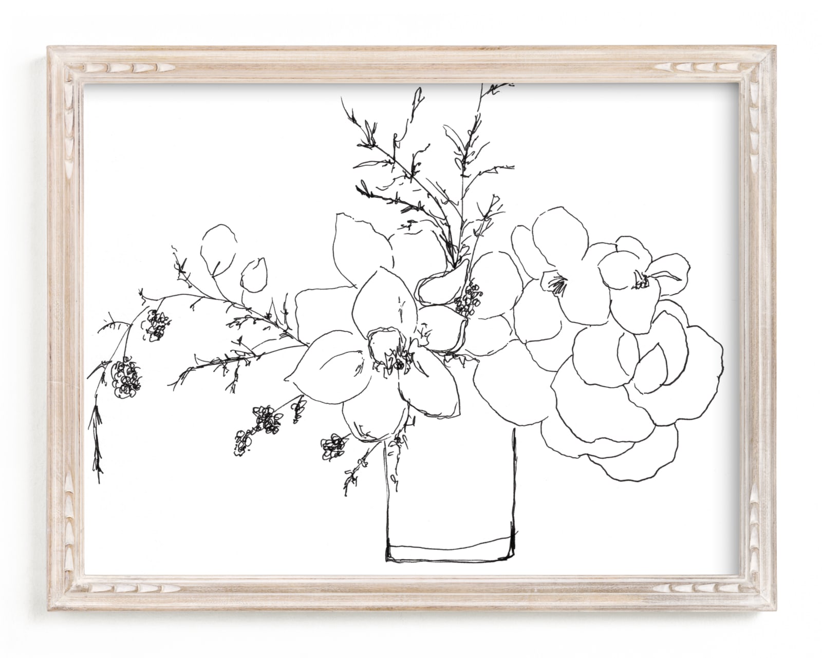 "Magnolias" - Limited Edition Art Print by Nicole Simms in beautiful frame options and a variety of sizes.