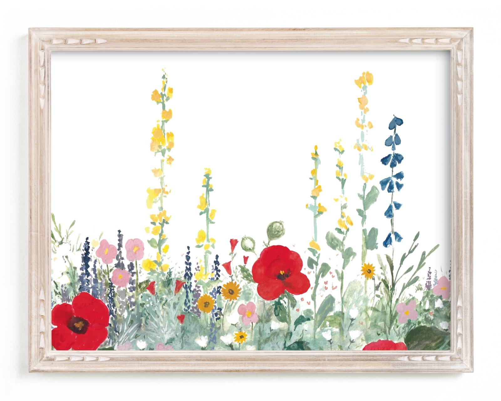 "English Garden" - Limited Edition Art Print by Anna Stout-Tuckwiller in beautiful frame options and a variety of sizes.