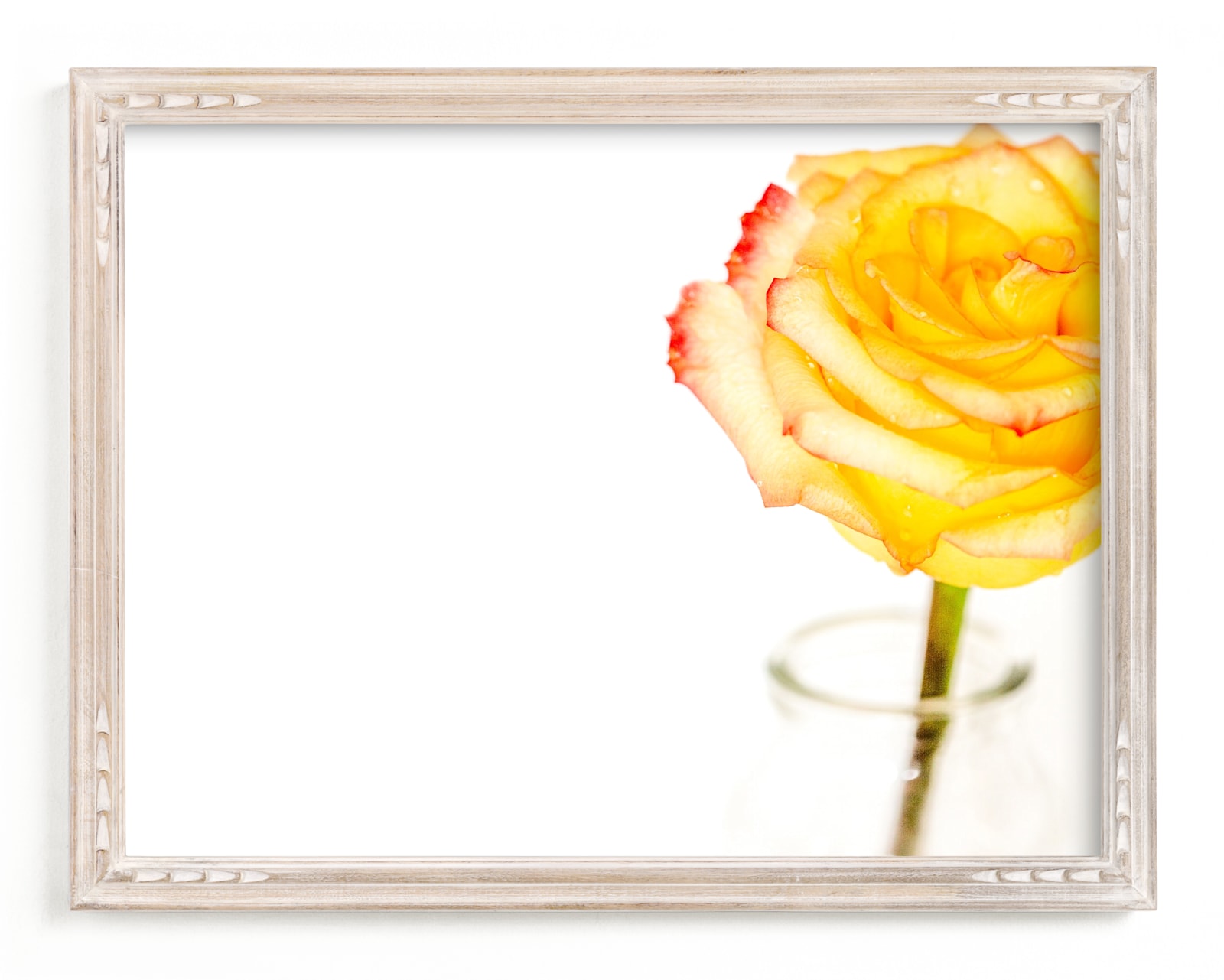 "Minimalist Beauty" - Art Print by Mary Ann Glynn-Tusa in beautiful frame options and a variety of sizes.