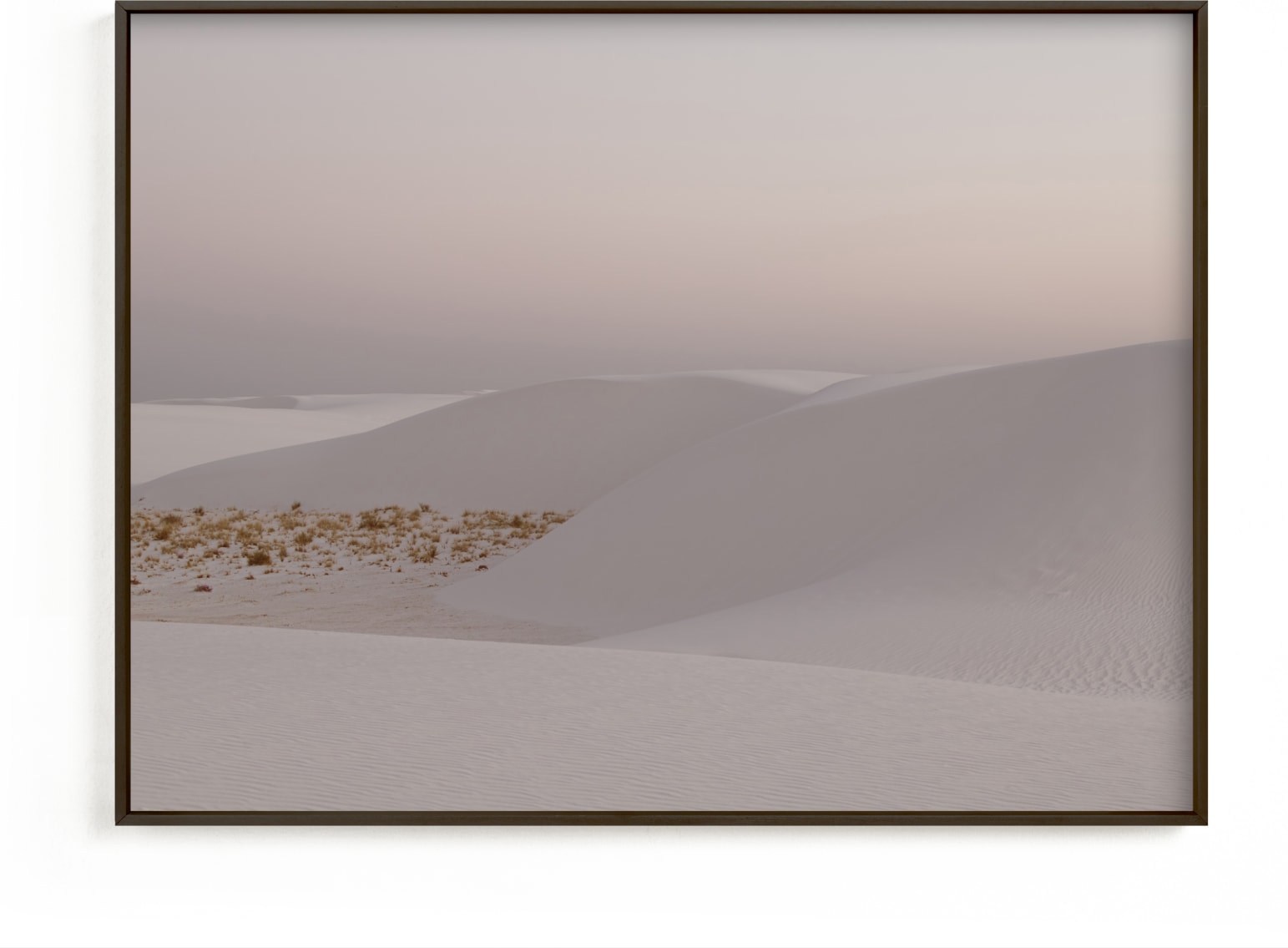 This is a ivory art by Tania Medeiros called Desert Dusk II.