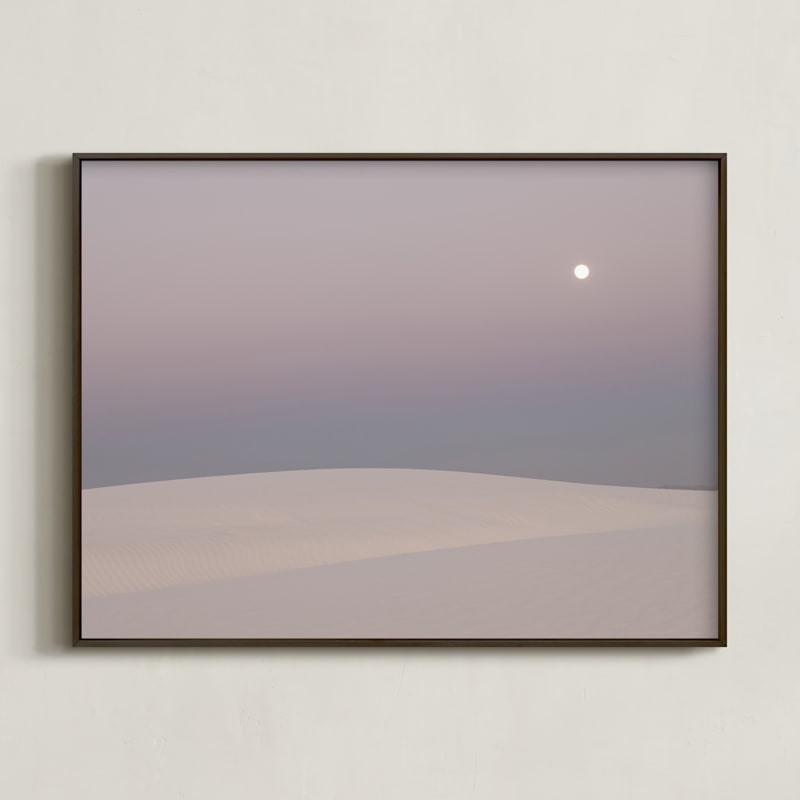 "Desert Dusk I" - Limited Edition Art Print by Tania Medeiros in beautiful frame options and a variety of sizes.