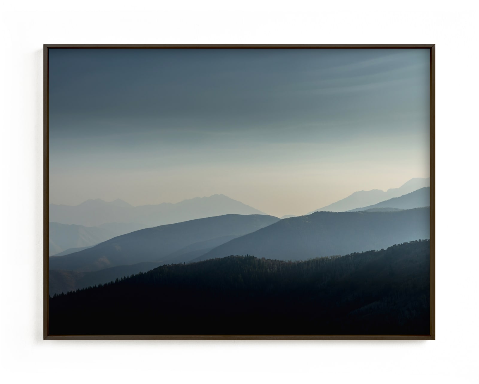 "autumn haze" - Limited Edition Art Print by Eric Clegg in beautiful frame options and a variety of sizes.