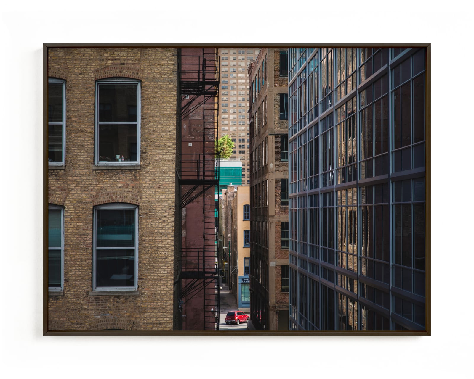 "Chicago Untitled, #1" - Limited Edition Art Print by Oriana Koren in beautiful frame options and a variety of sizes.