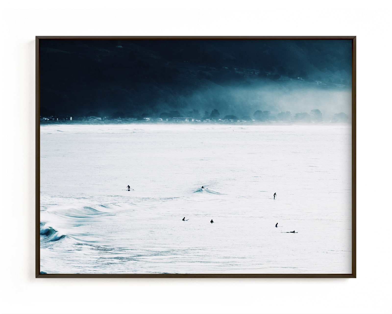 "Smell The Sea + Feel The Sky" - Limited Edition Art Print by Summer Strauch in beautiful frame options and a variety of sizes.