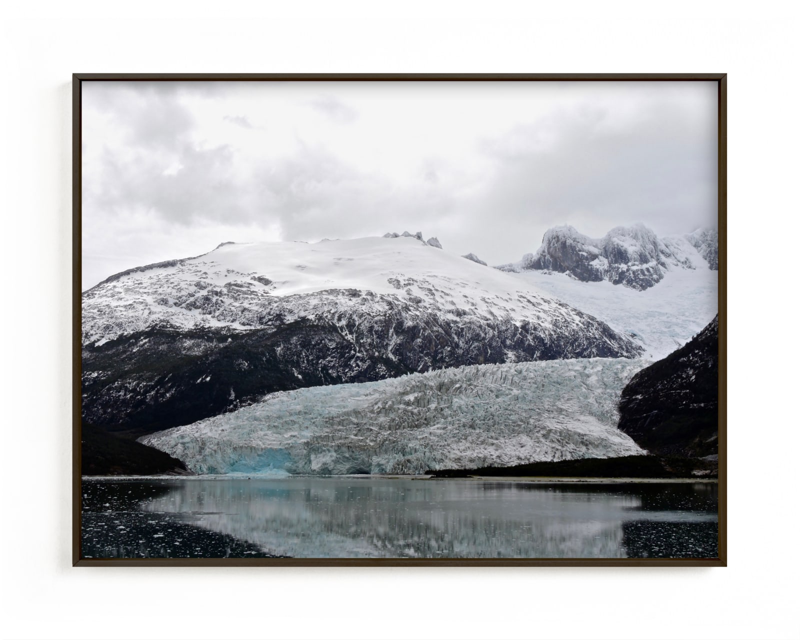 "Ice Field" - Limited Edition Art Print by Jeff Vilkin in beautiful frame options and a variety of sizes.