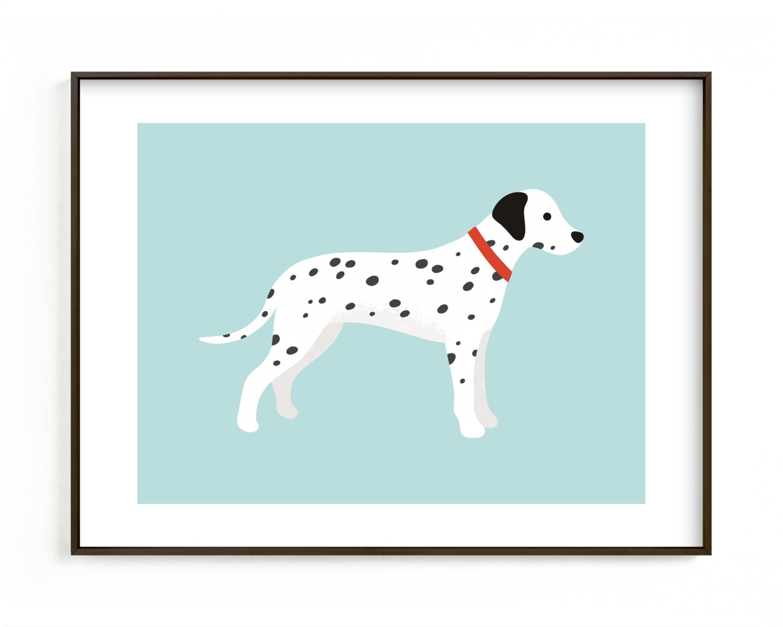 "Dalmatian" - Limited Edition Art Print by Kacey Kendrick Wagner in beautiful frame options and a variety of sizes.