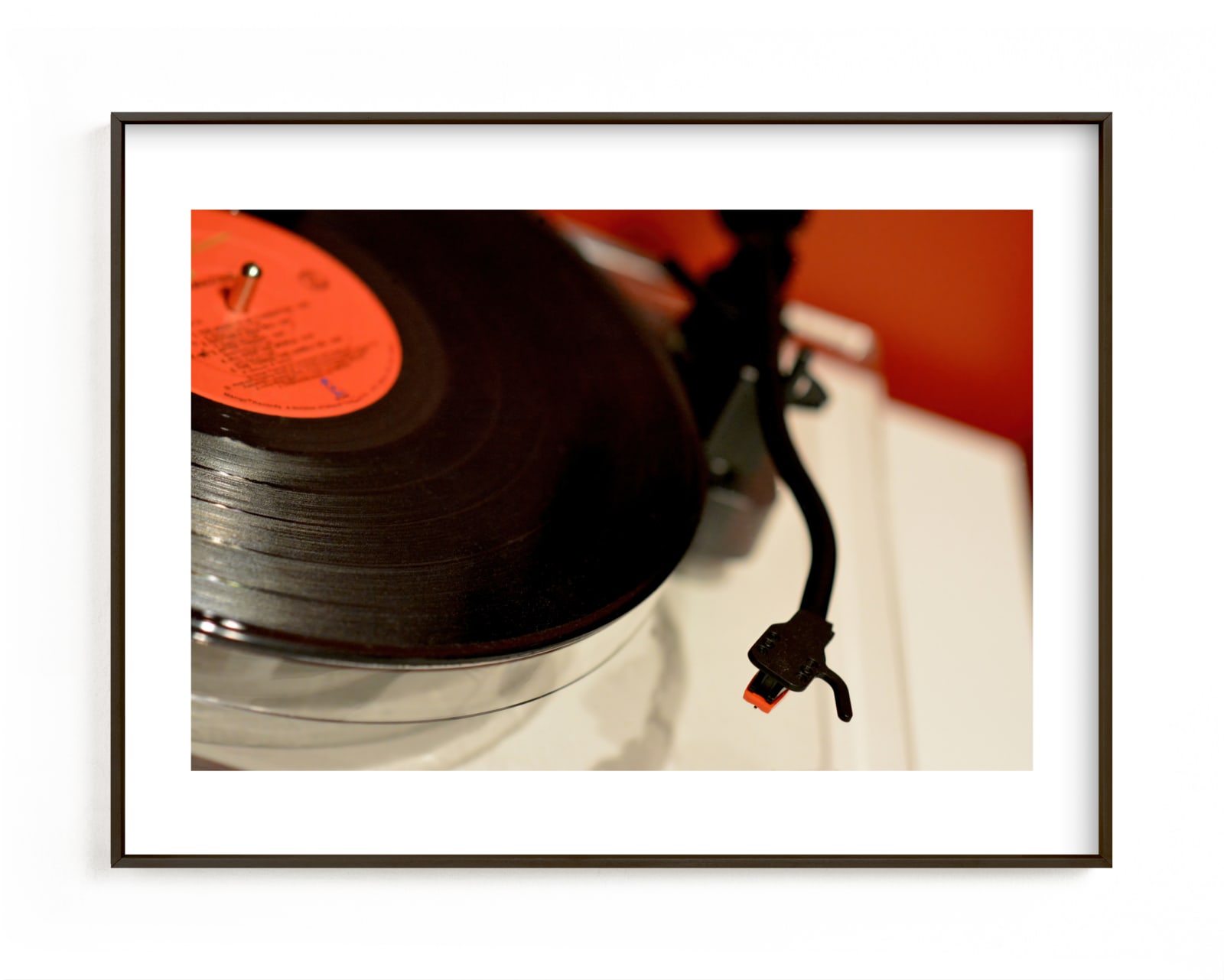 "Put The Needle On The Record" - Limited Edition Art Print by Jonathan Brooks in beautiful frame options and a variety of sizes.