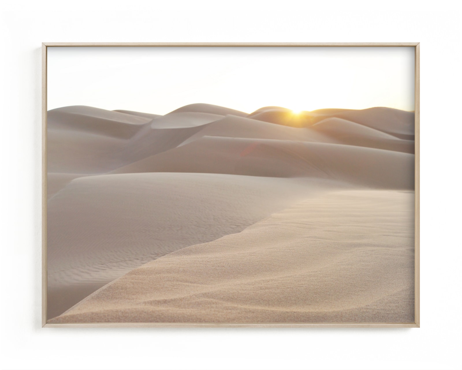 "Warm Sands" - Limited Edition Art Print by Emily Kariniemi in beautiful frame options and a variety of sizes.