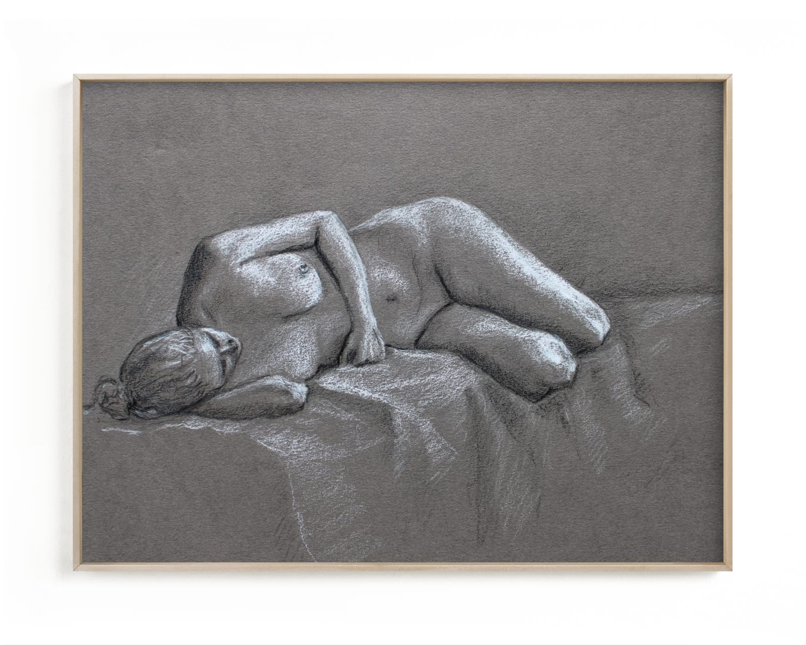 "Restful" - Limited Edition Art Print by Anne Morrison in beautiful frame options and a variety of sizes.