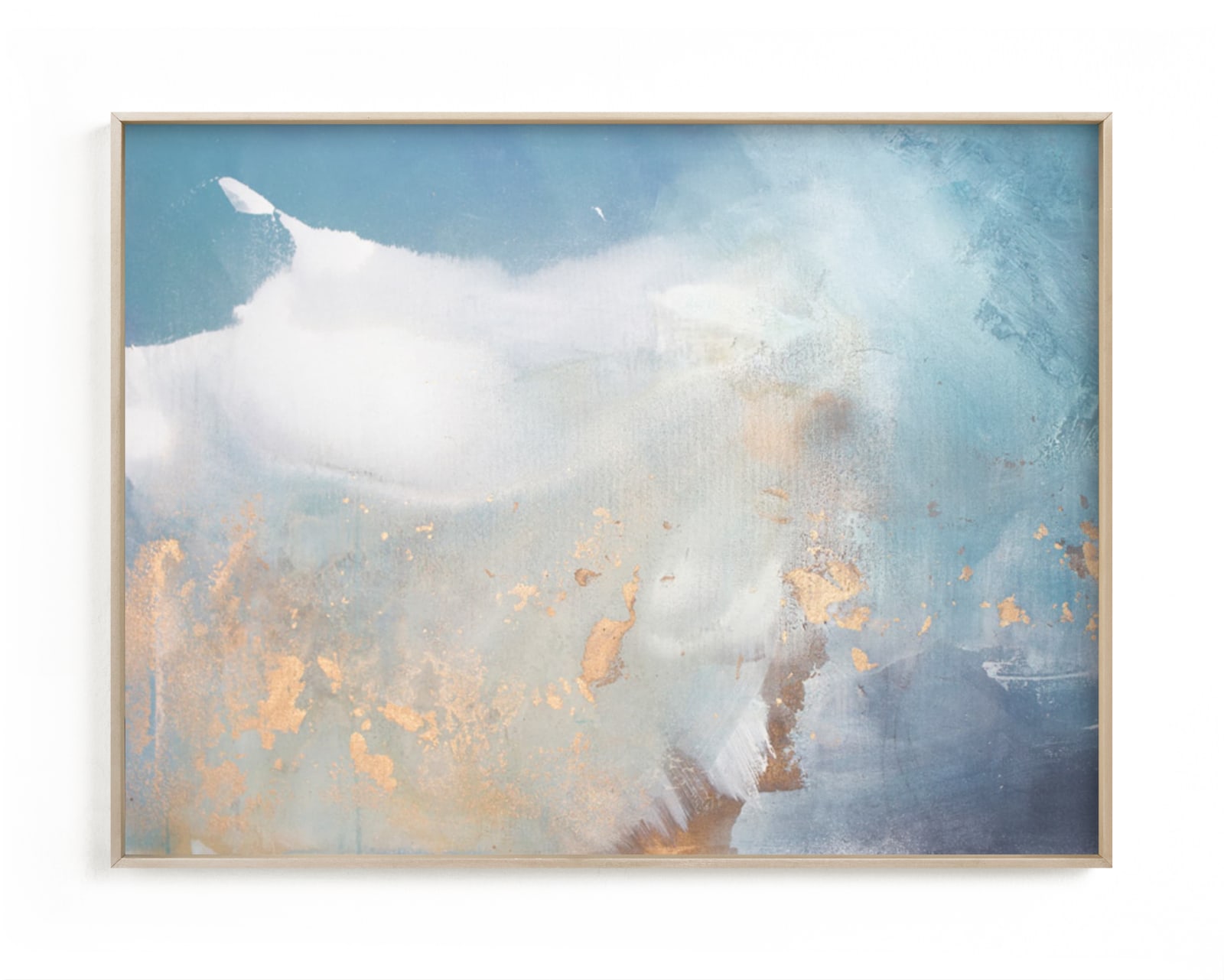"undertow - horizontal" - Art Print by Julia Contacessi in beautiful frame options and a variety of sizes.