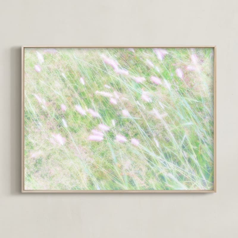 "Gentle Grasses" by Julia Preminger in beautiful frame options and a variety of sizes.